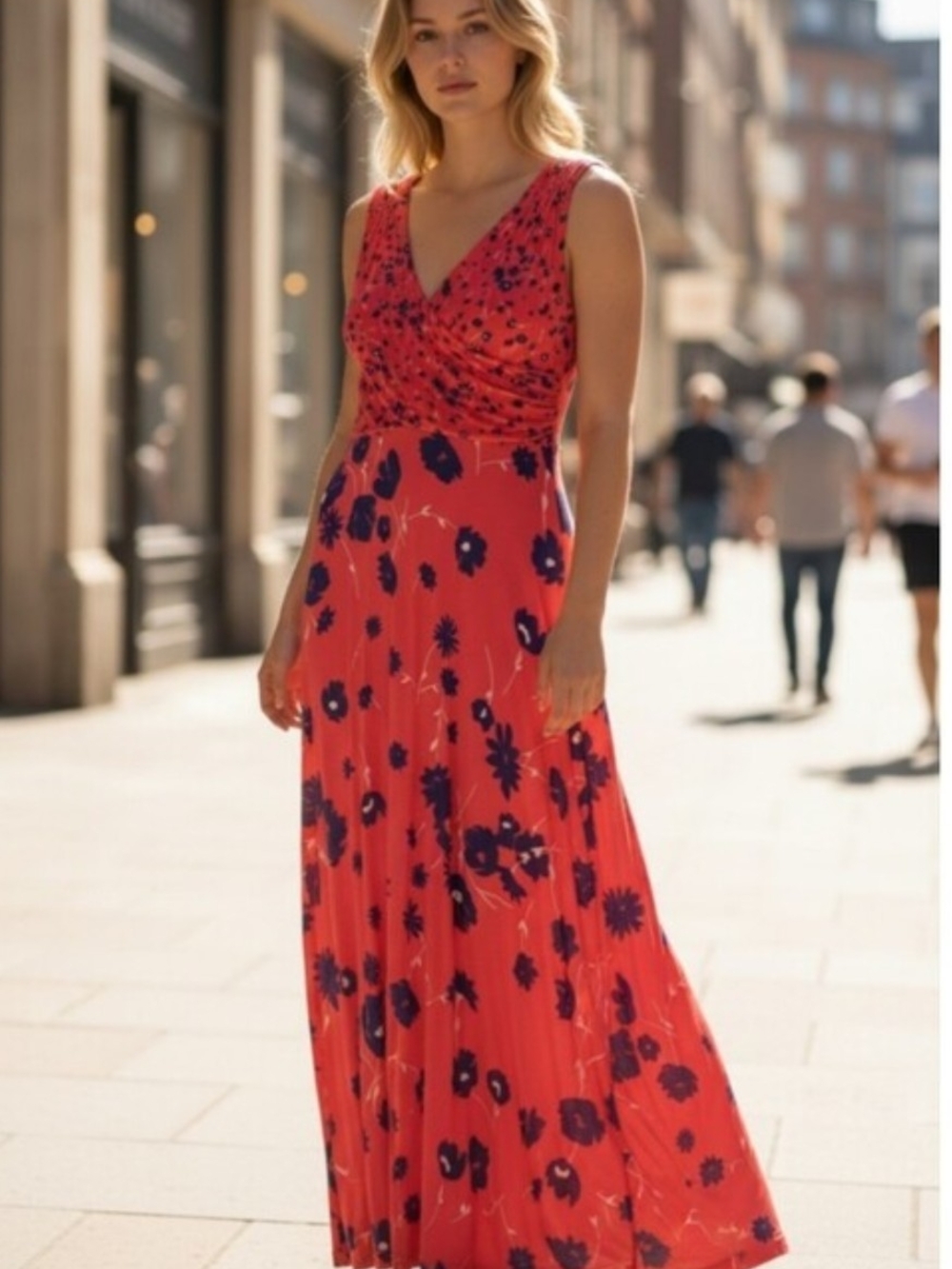 Boden Georgia Floral Maxi Dress- Sz 14R